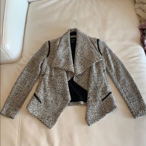 Club Monaco Greyish/Blue Tweedish Blazer